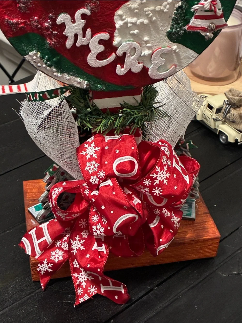 Santa STOP HERE! HO! HO! HO!